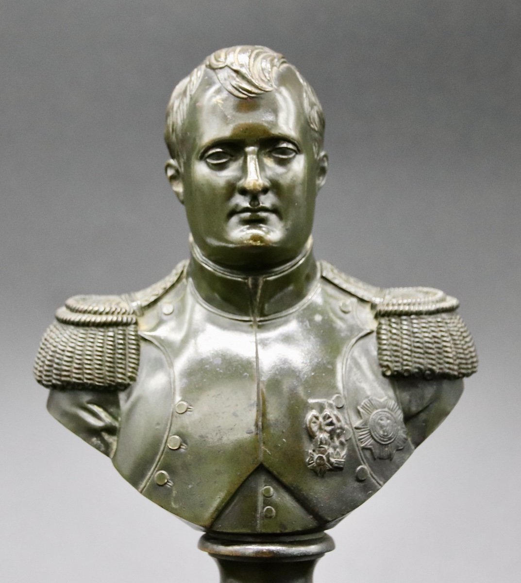 Napol&eacute;on Bonaparte Buste En Bronze d&#039;&eacute;poque XIX&egrave;me-photo-2