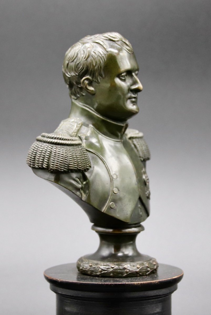 Napol&eacute;on Bonaparte Buste En Bronze d&#039;&eacute;poque XIX&egrave;me-photo-4