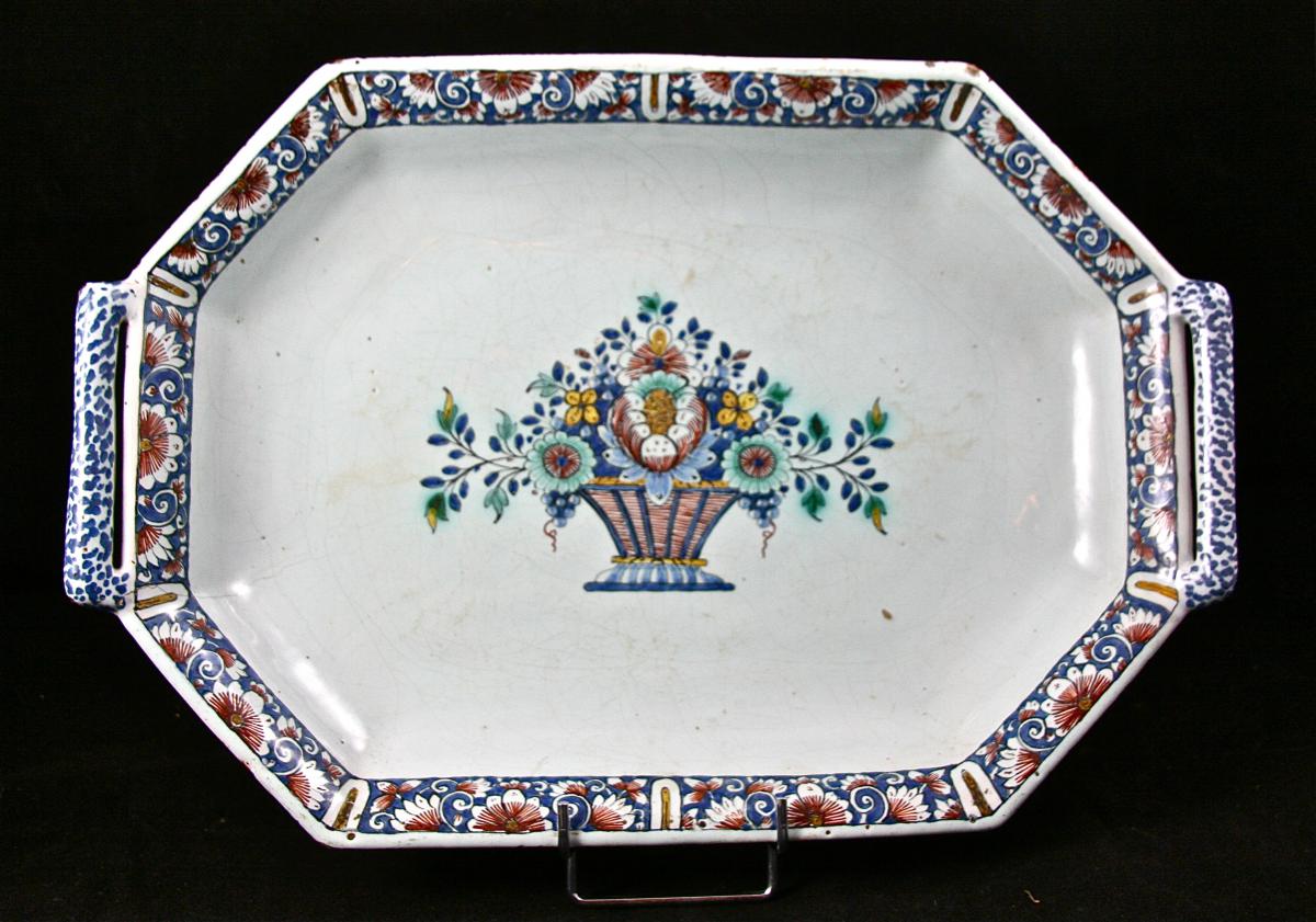 In Eighteenth Banette Rouen Faience