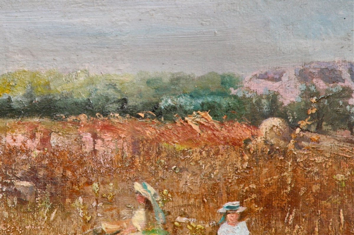 Painting XX Country Scene In Provence-photo-4