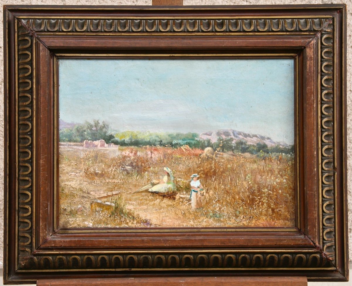 Painting XX Country Scene In Provence-photo-1