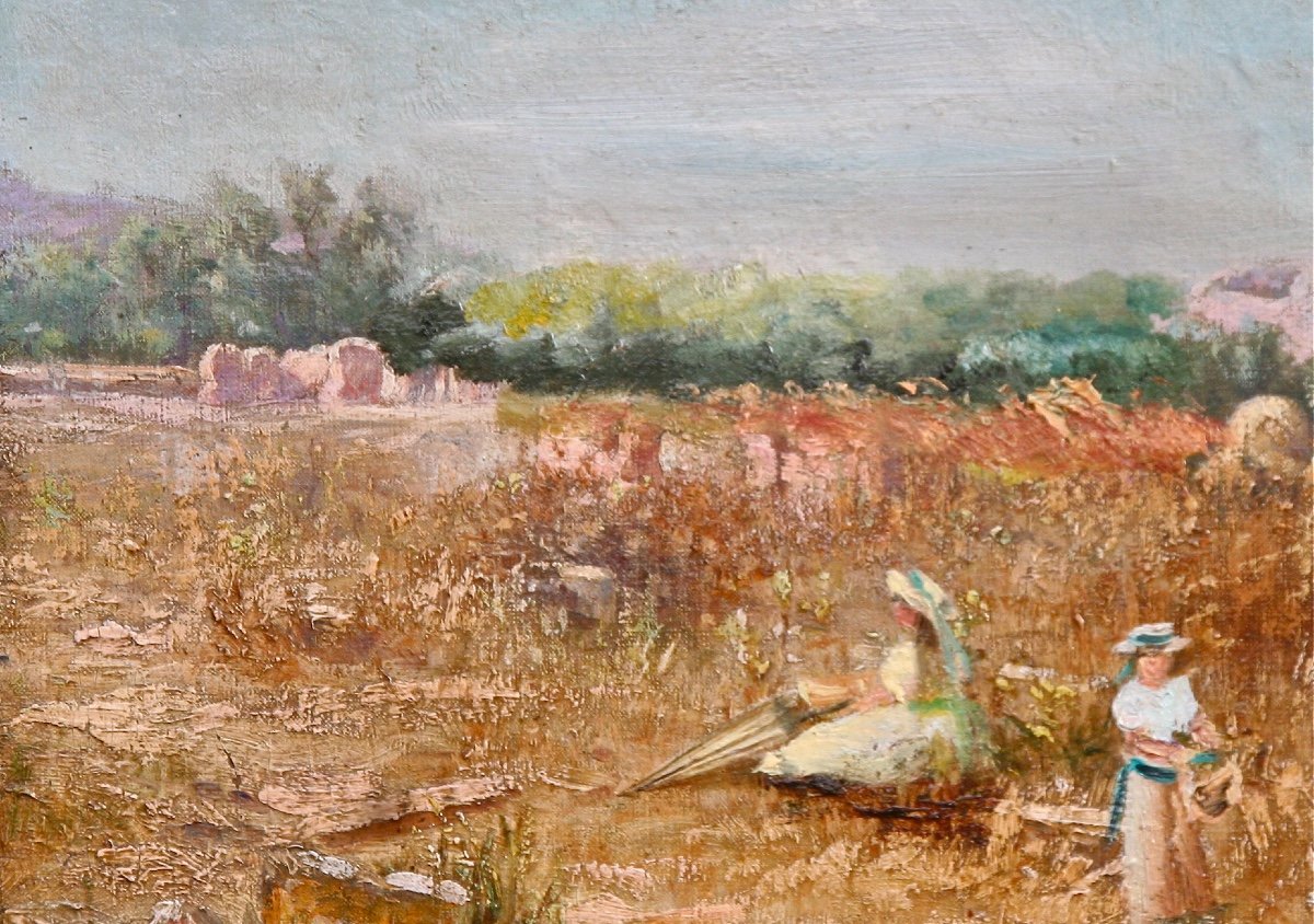 Painting XX Country Scene In Provence-photo-2