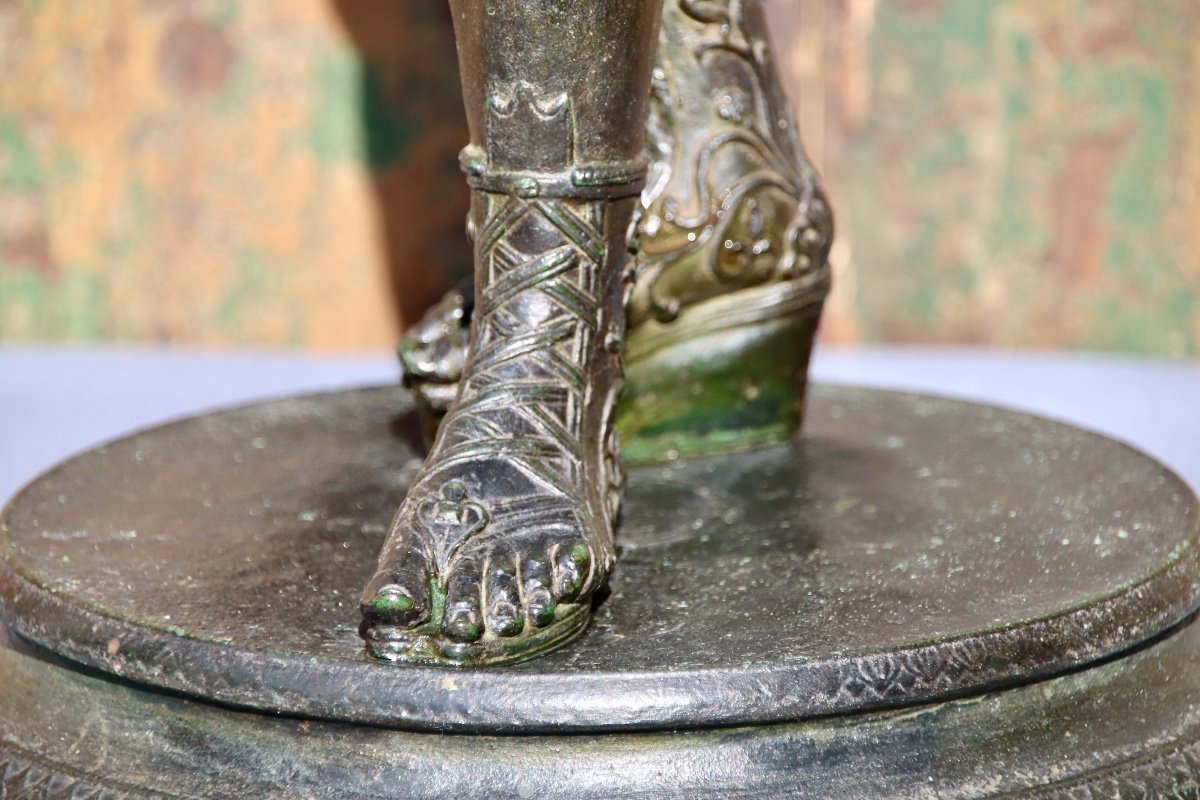 Narcissus Bronze Antique XIXth-photo-1