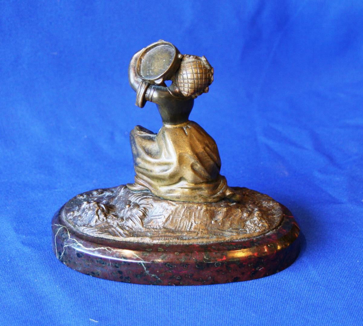 Bronze "from Tambourine Player"-photo-2