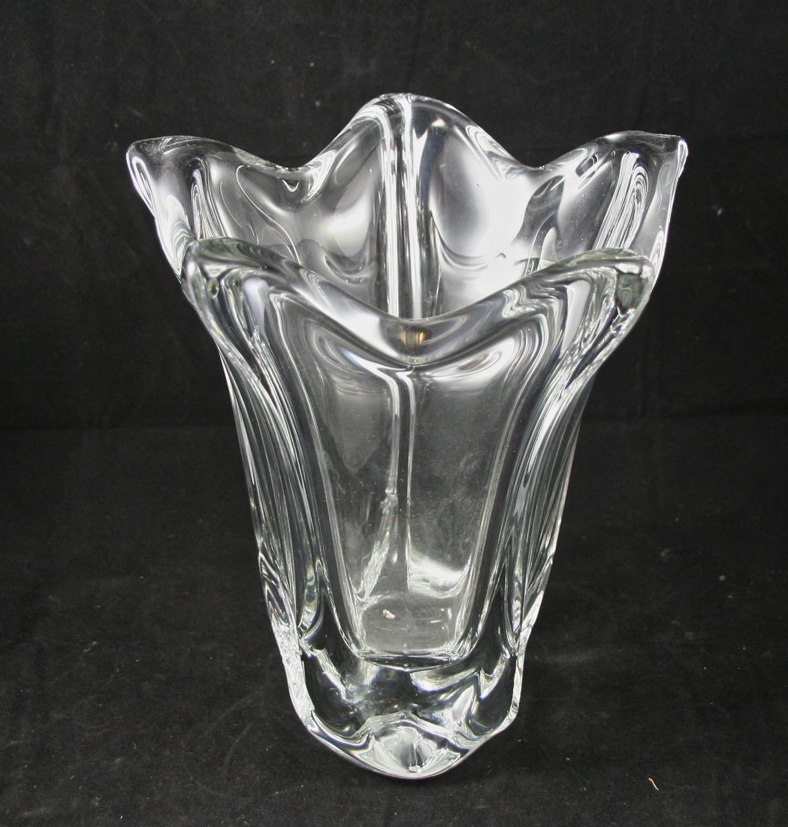 Vase en cristal Daum