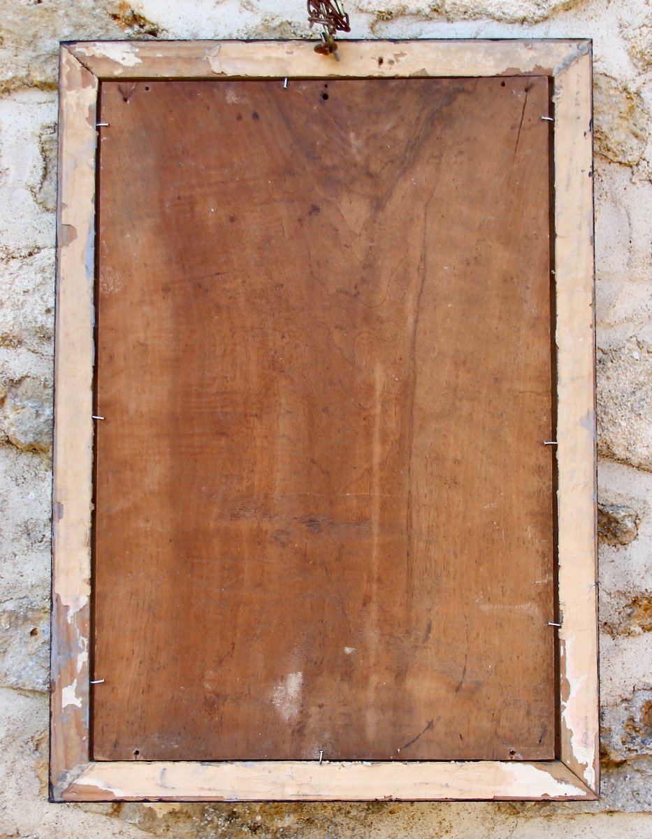 Nineteenth Carved Walnut Panel-photo-8