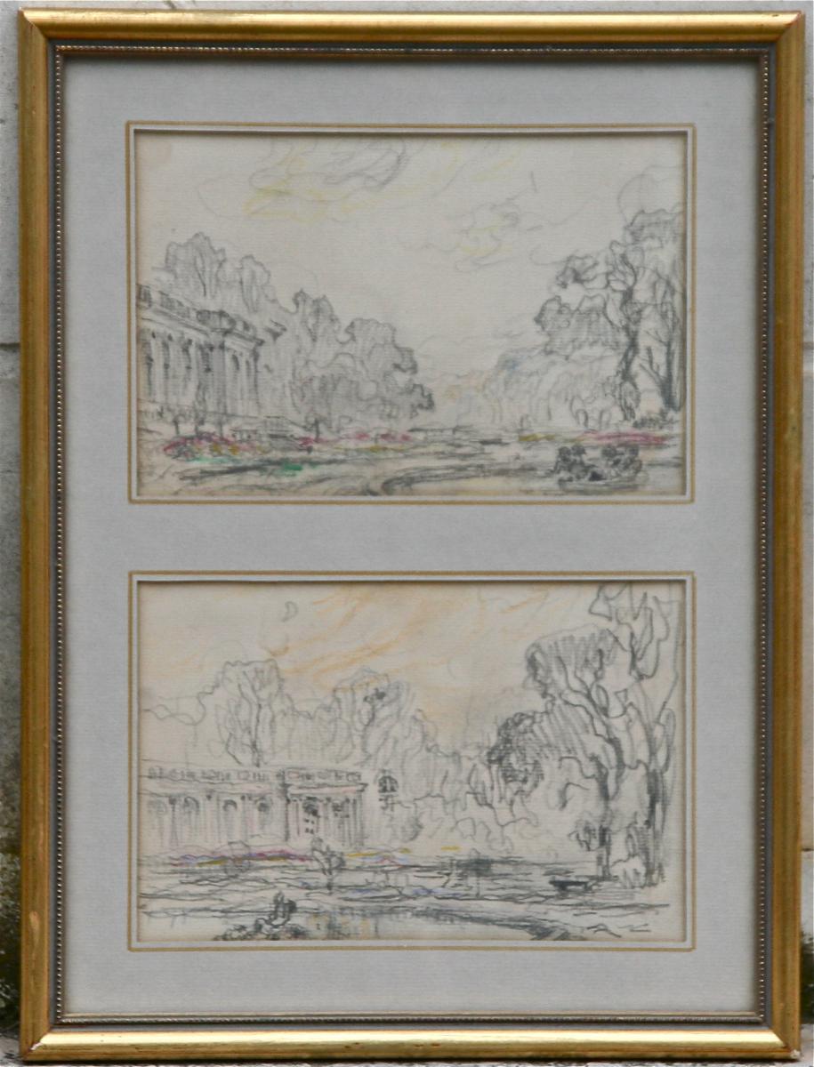 Dessins d'Henri Foreau, "le Grand Trianon"-photo-4