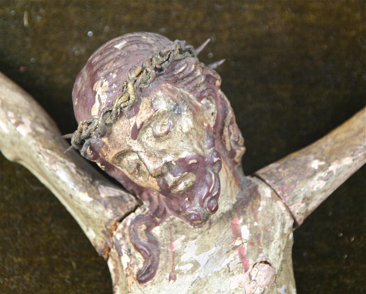 Polychrome Wood XVIII Christ