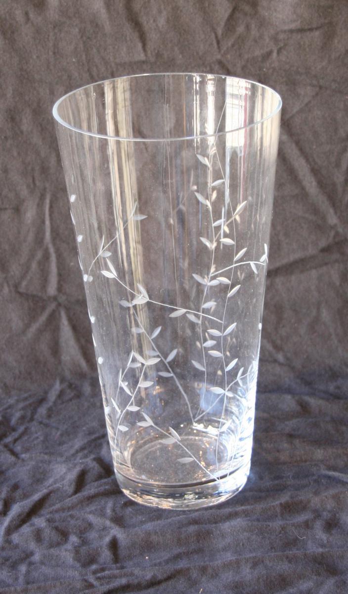 Pair Of Vases In Glass-photo-2