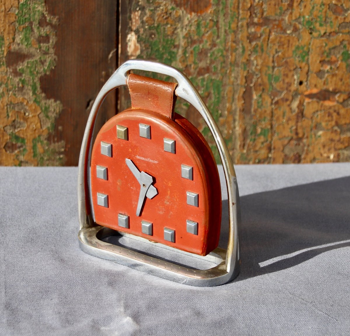 Jeager-lecoultre Stirrup Clock For Hermès -photo-2