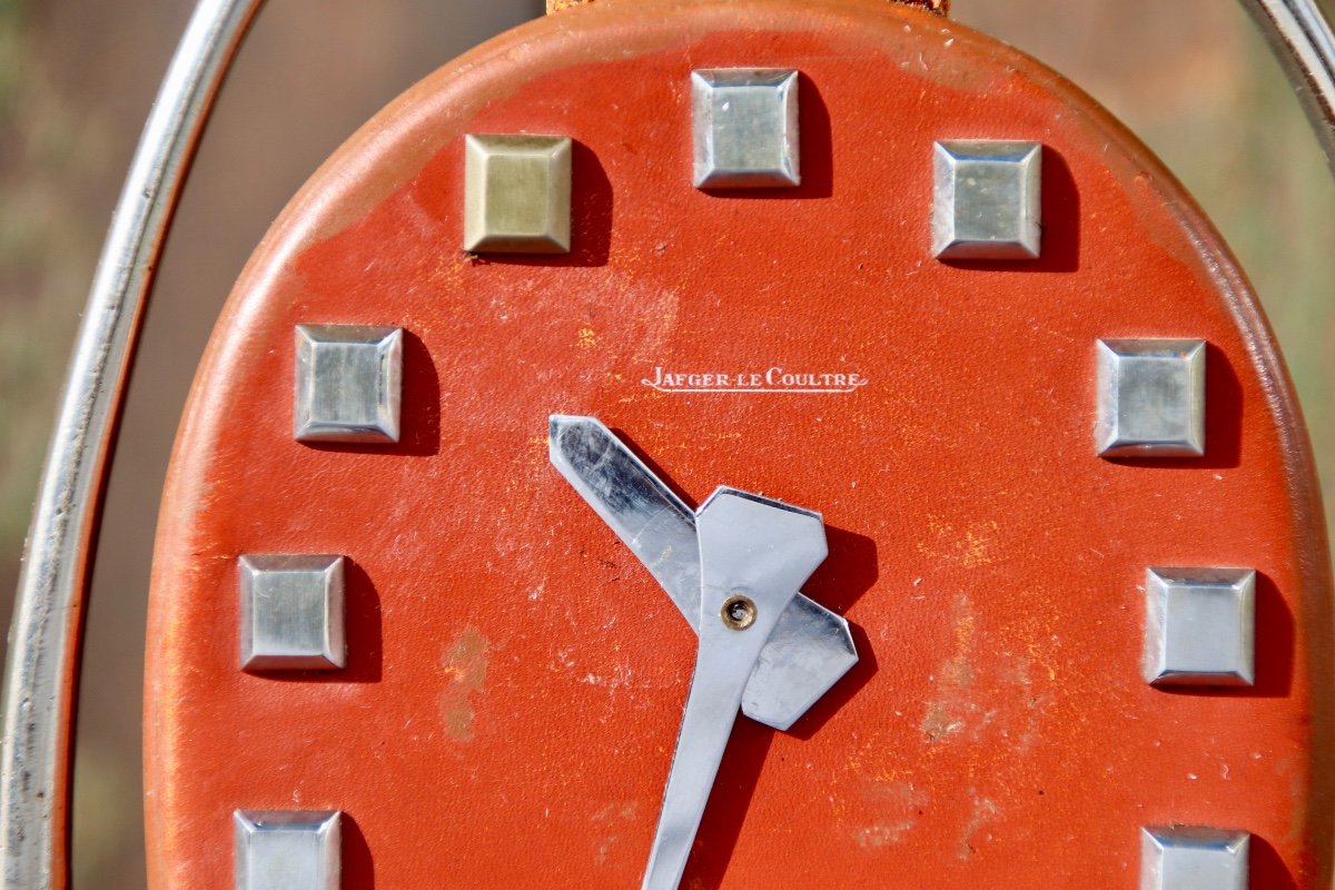 Jeager-lecoultre Stirrup Clock For Hermès -photo-4