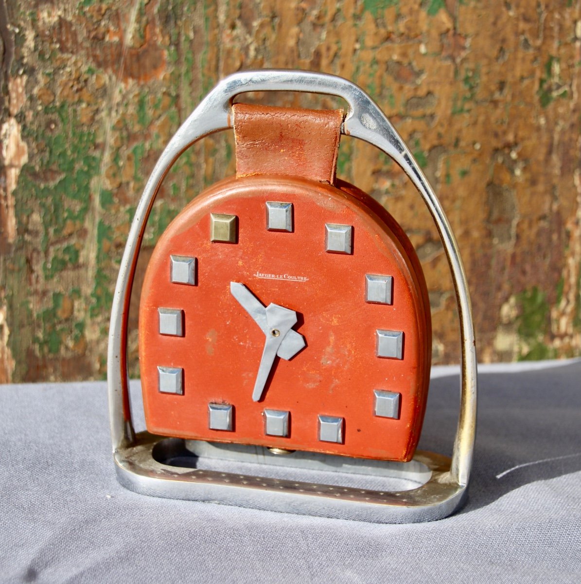 Jeager-lecoultre Stirrup Clock For Hermès -photo-1