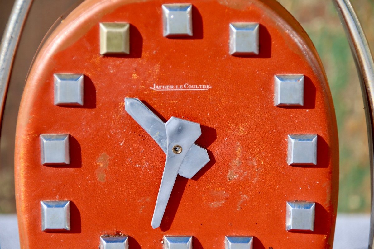Jeager-lecoultre Stirrup Clock For Hermès -photo-3