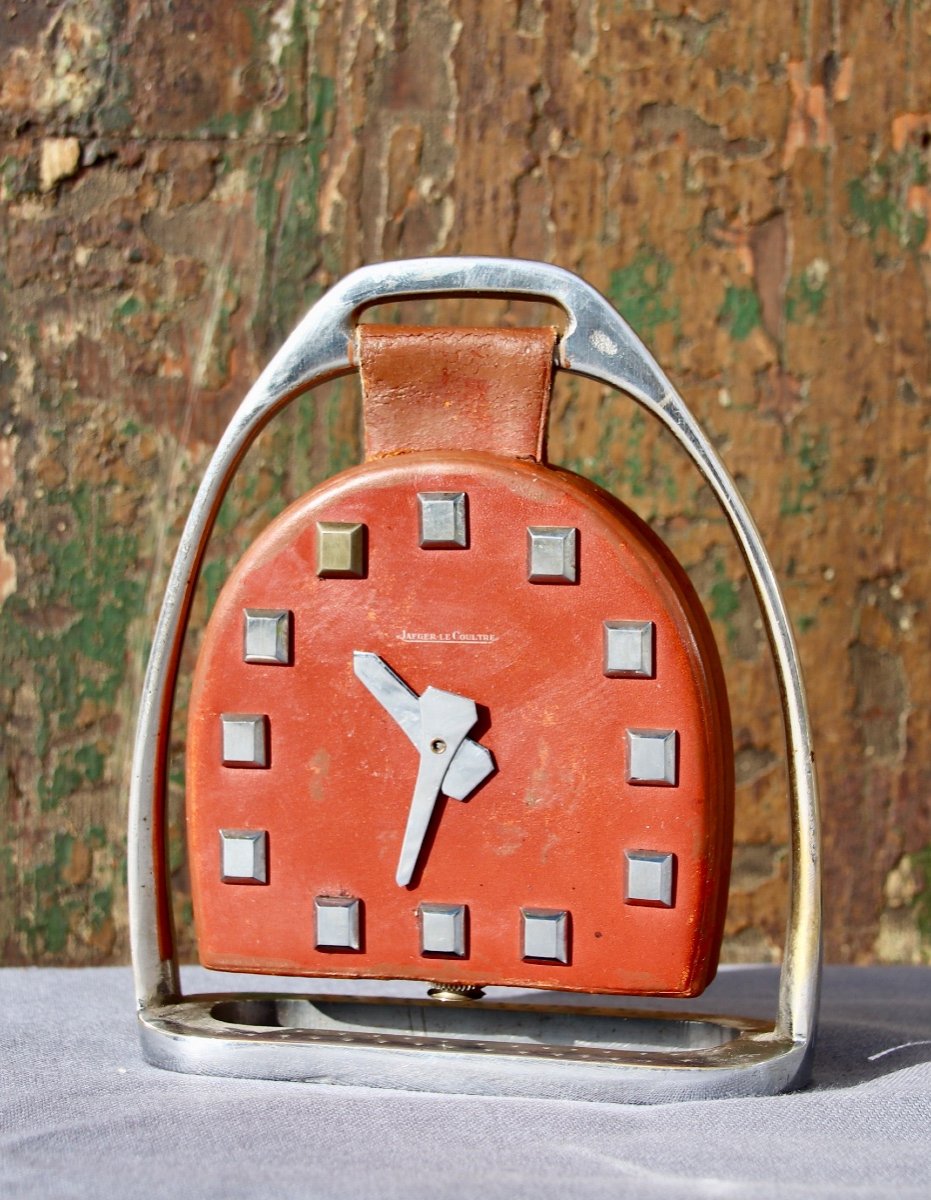 Jeager-lecoultre Stirrup Clock For Hermès -photo-6