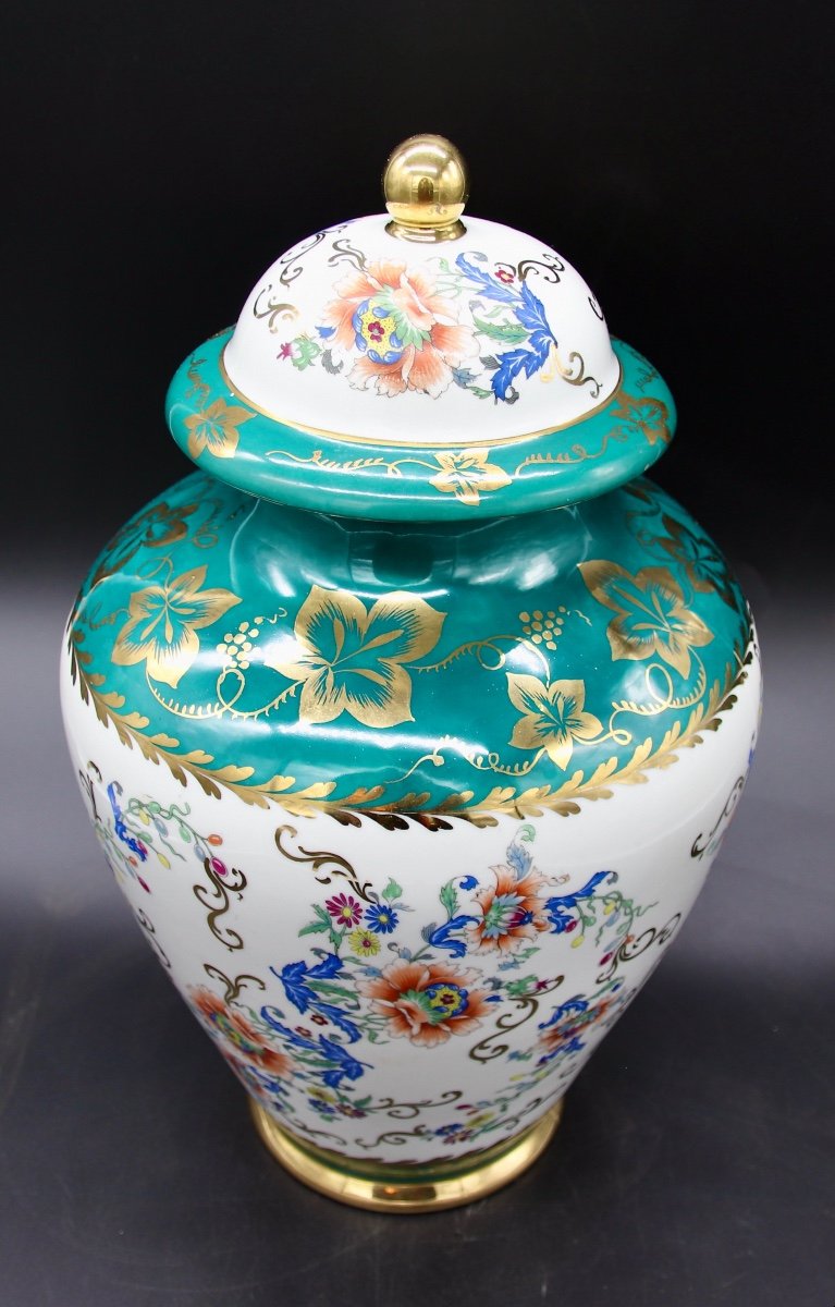 Potiche En Porcelaine Manufacture De Couleuvre -photo-7