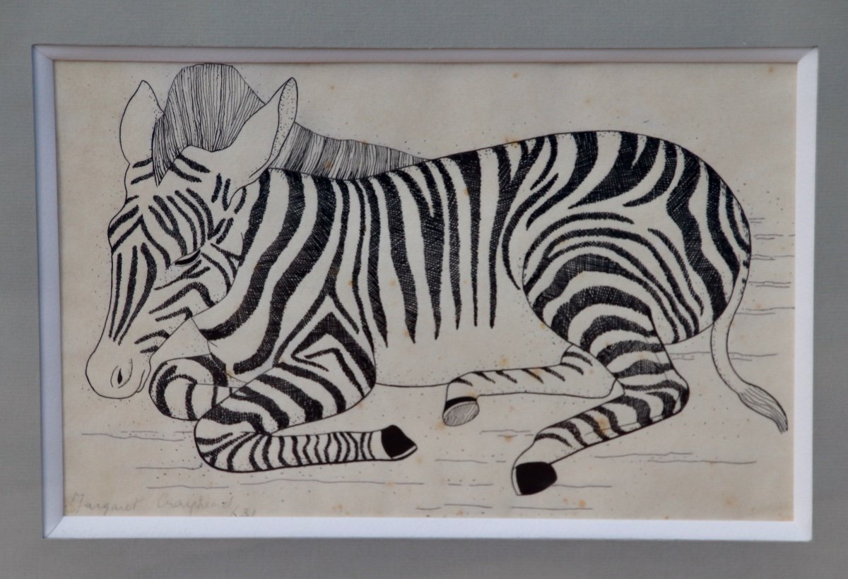 Dessin De Zèbres Par Margaret Craighead -photo-2