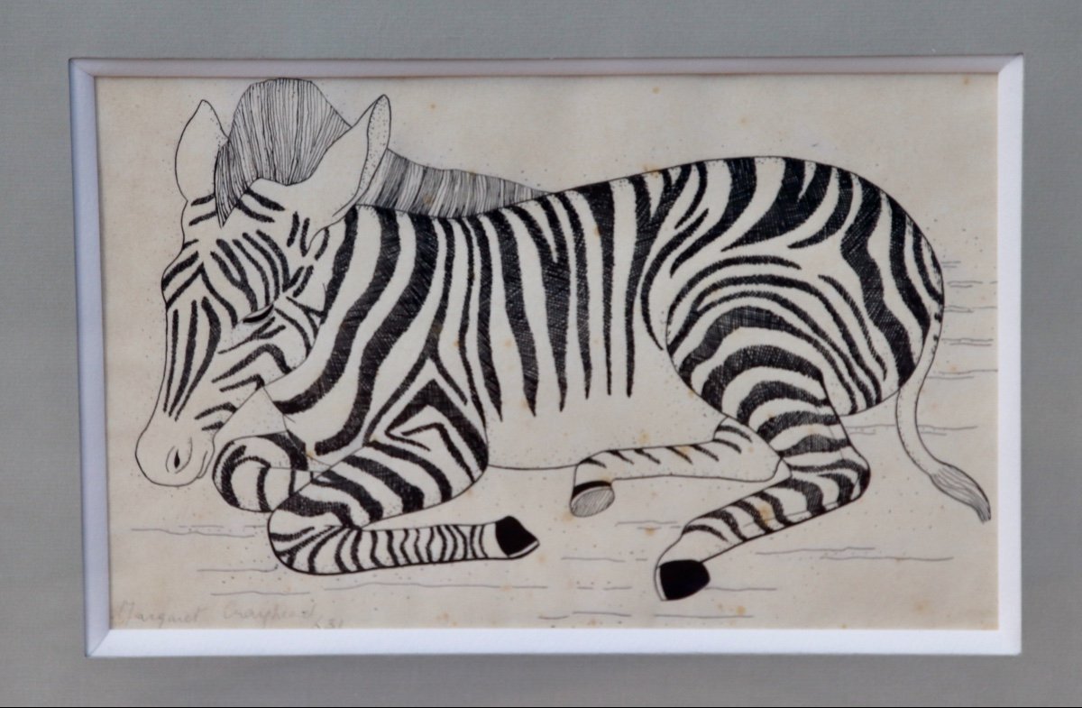 Dessin De Zèbres Par Margaret Craighead -photo-4