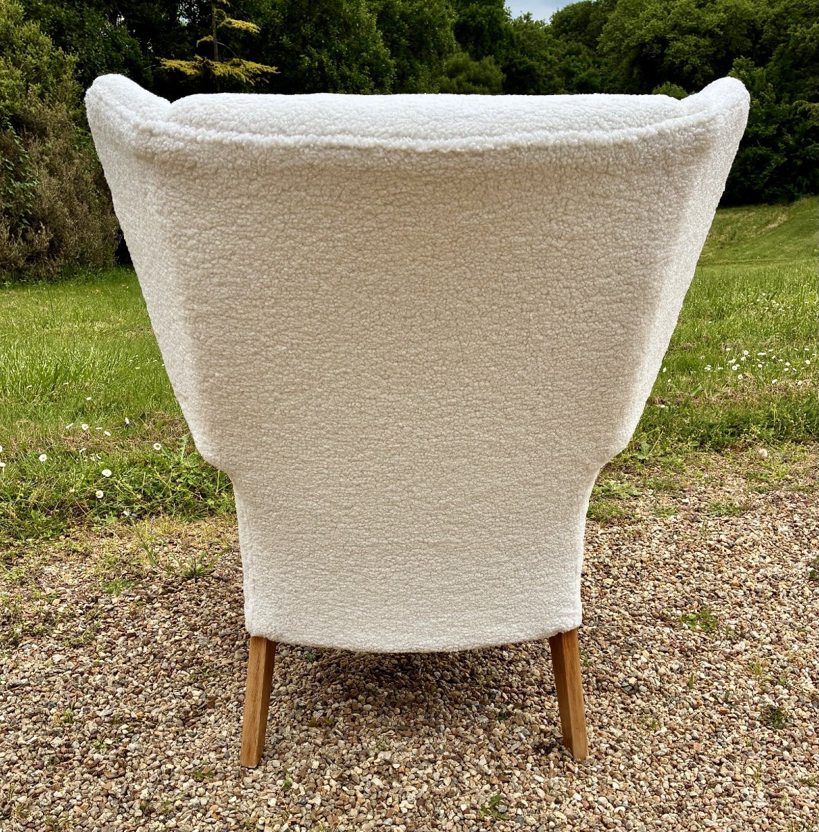 Paire De Bergères De Parker Knoll En Teck Des Années 1950-photo-7