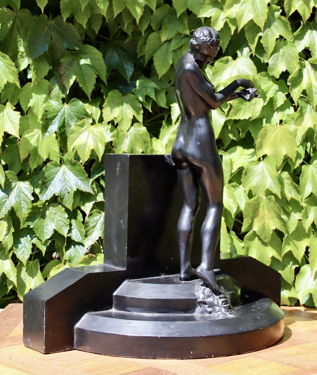 projet de fontaine en plâtre par Gaston- Aimé DUMONT-photo-2