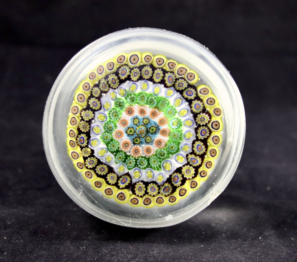 Sulfide Millefiori Glass Bottle-photo-2