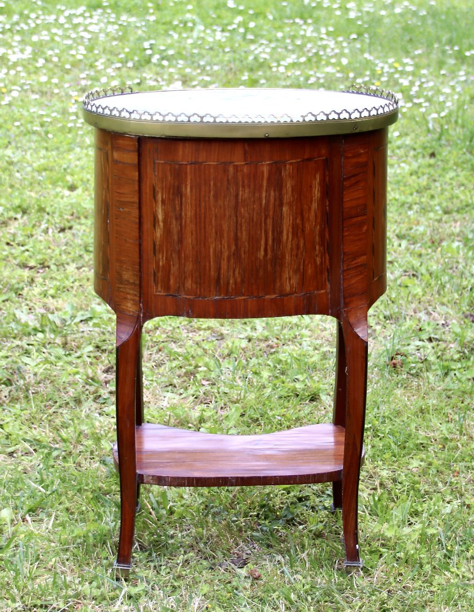 Writing Desk Between Two 18th Century Stamped Cm Magnien-photo-8