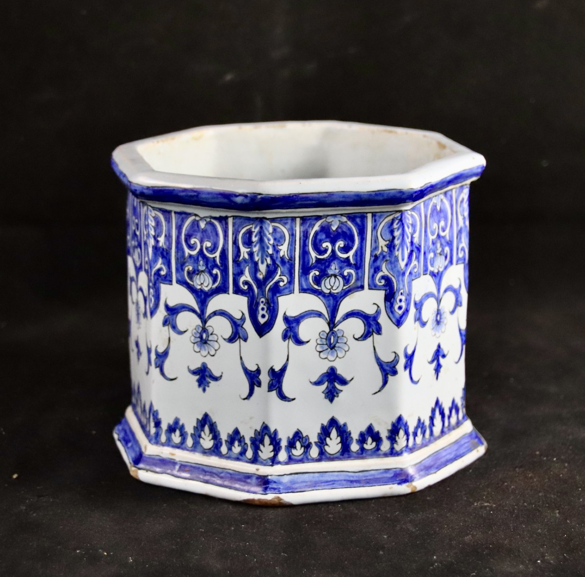 19th Century Malicorne Earthenware Water Cooler