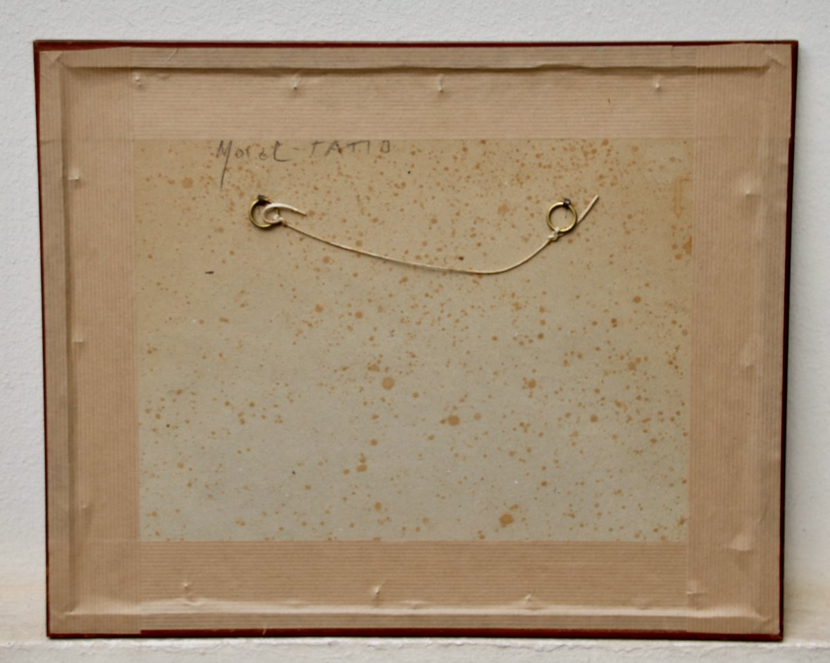 dessin XIXème du port d'Alexandrie par Léon Morel-Fatio peintre de marine-photo-8