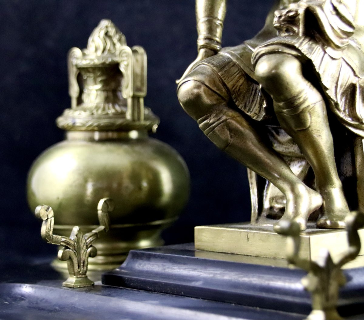 19th Century Inkwell By Lorenzo De' Medici After Michelangelo -photo-1