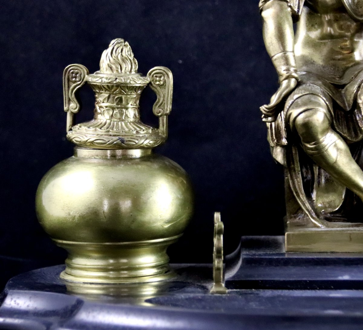 19th Century Inkwell By Lorenzo De' Medici After Michelangelo -photo-3