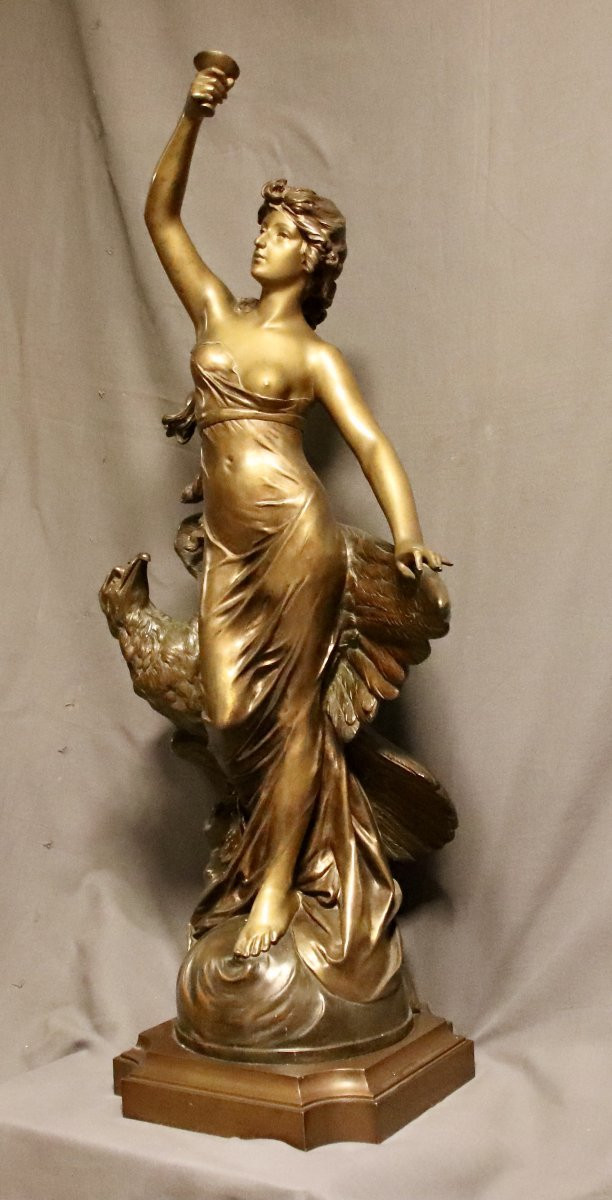 bronze d'Édouard DROUOT représentant Hébé-photo-5