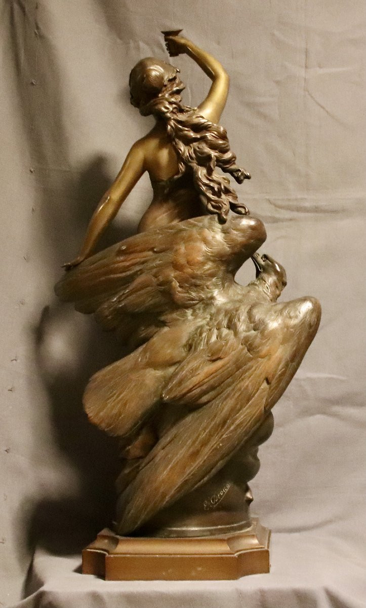 bronze d'Édouard DROUOT représentant Hébé-photo-7