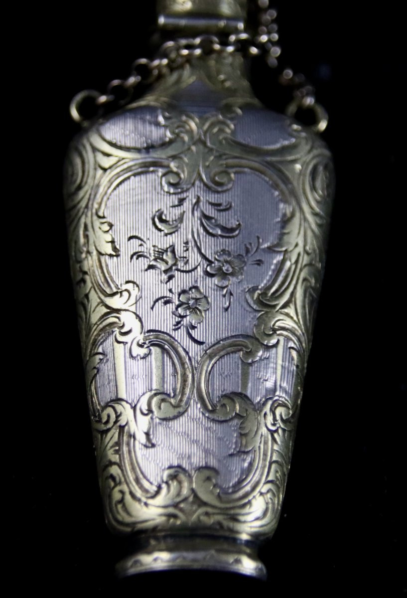 19th Century Silver And Vermeil Salt Cellar -photo-2