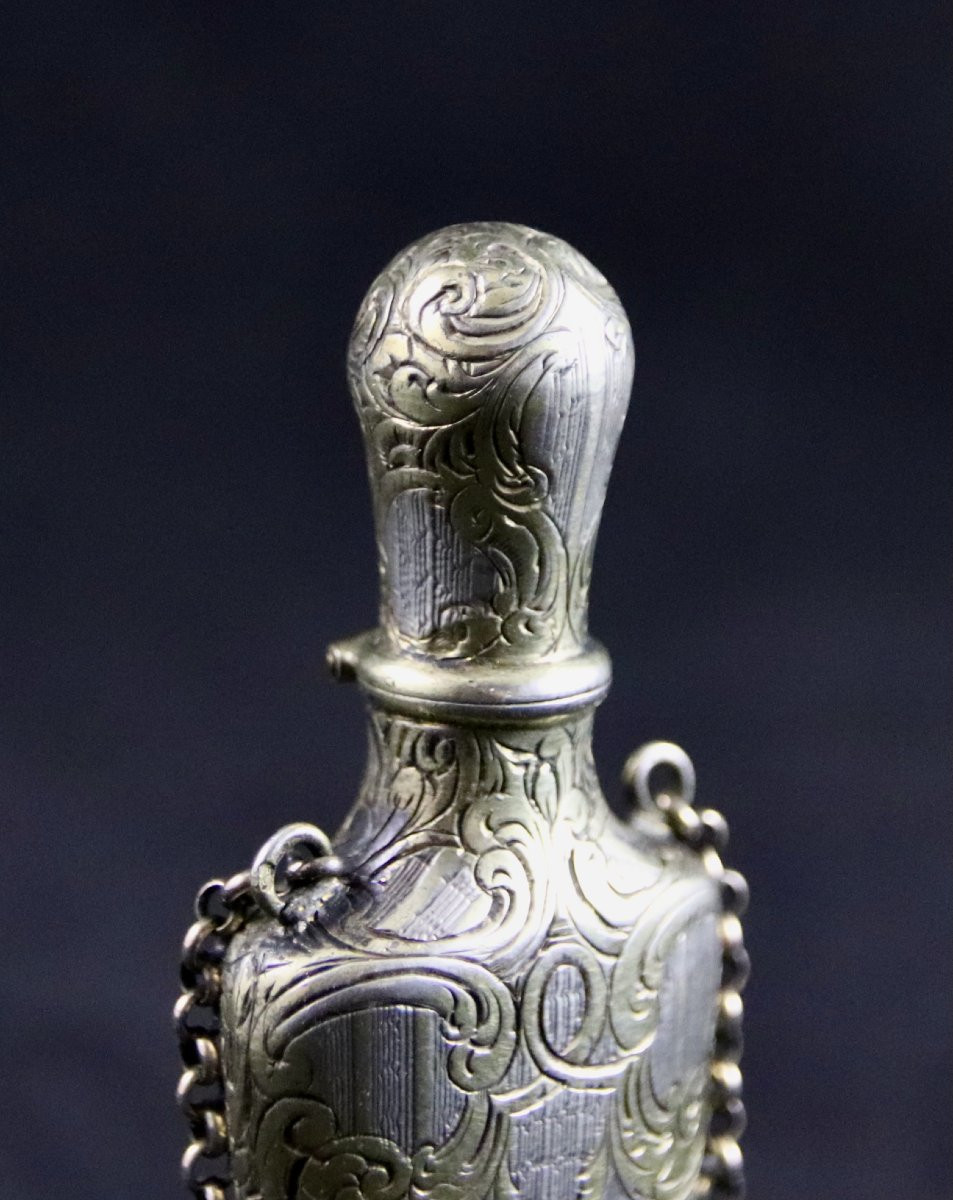 19th Century Silver And Vermeil Salt Cellar -photo-8