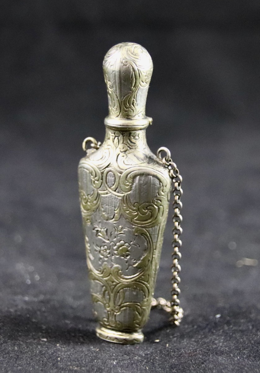 19th Century Silver And Vermeil Salt Cellar 