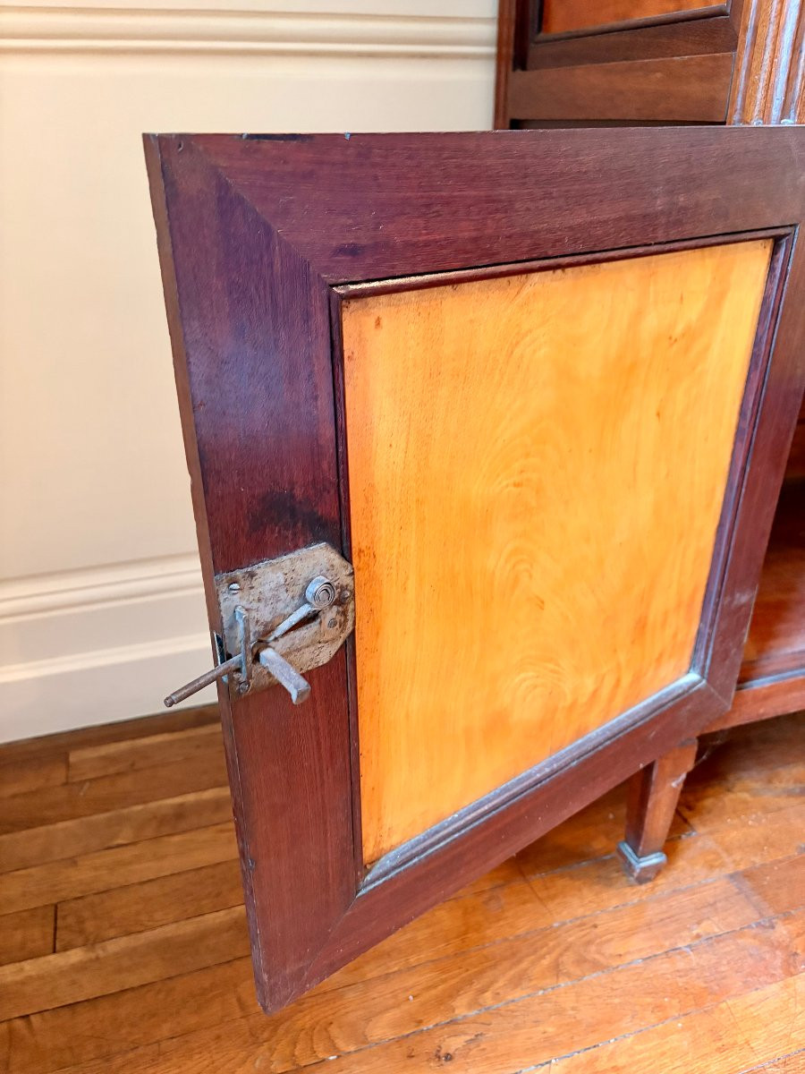 Louis XVI Secretary In Amaranth And Lemonwood -photo-5