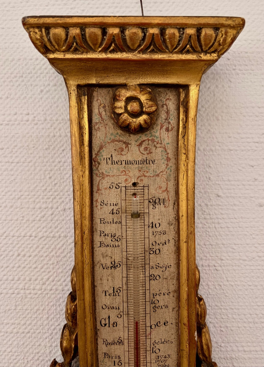 Louis XVI Style Thermometer -photo-3