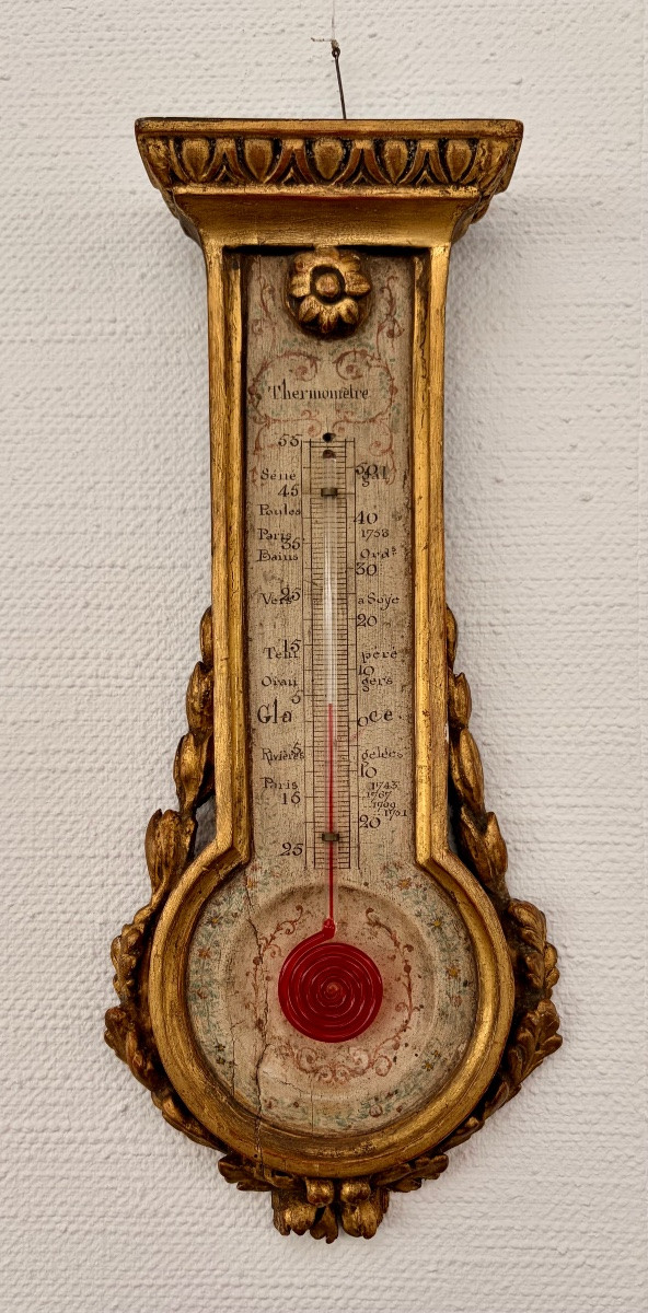 Louis XVI Style Thermometer -photo-4