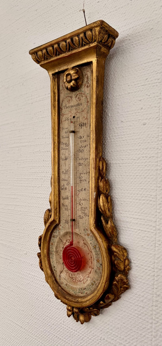 Louis XVI Style Thermometer -photo-2