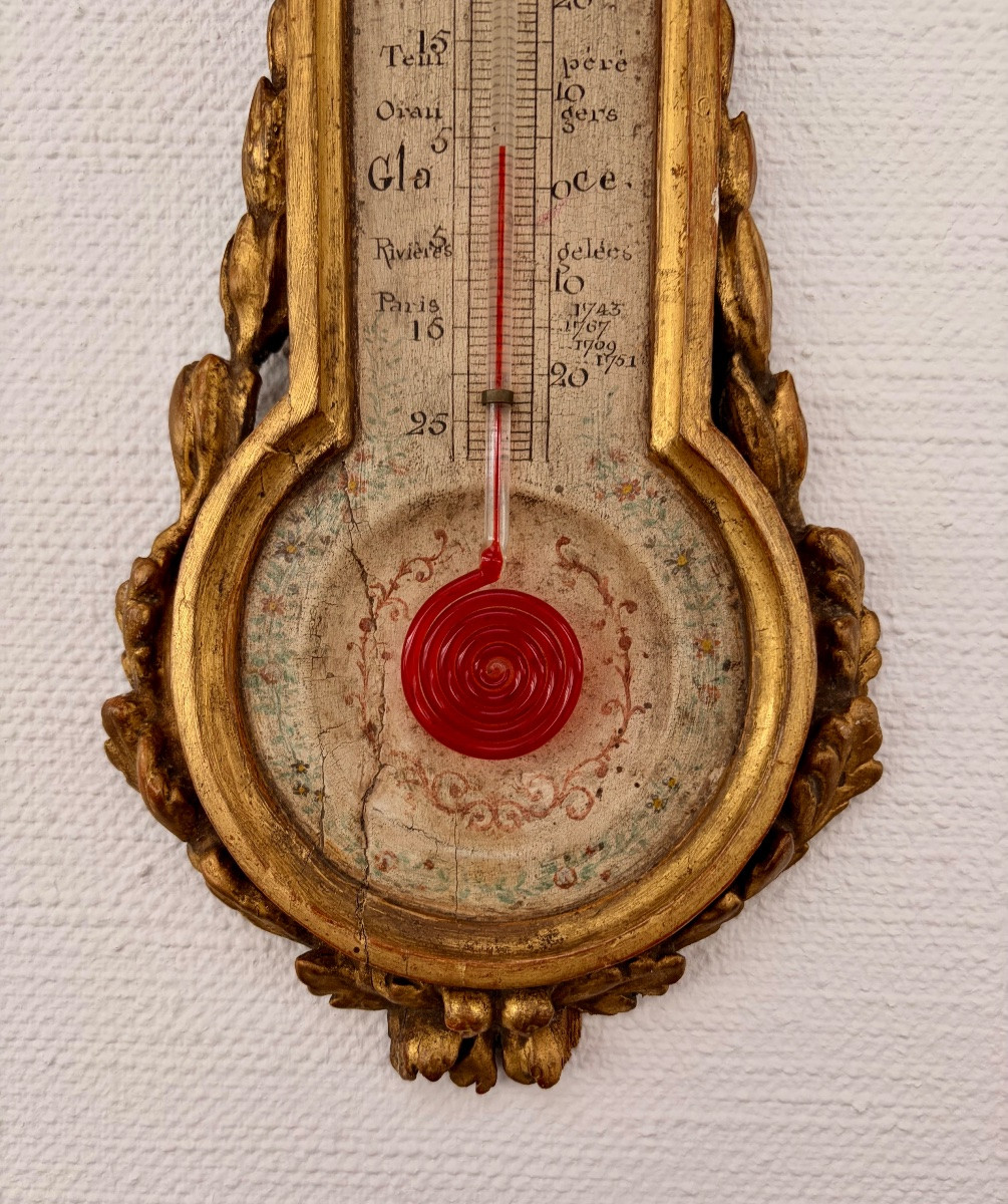 Louis XVI Style Thermometer -photo-3