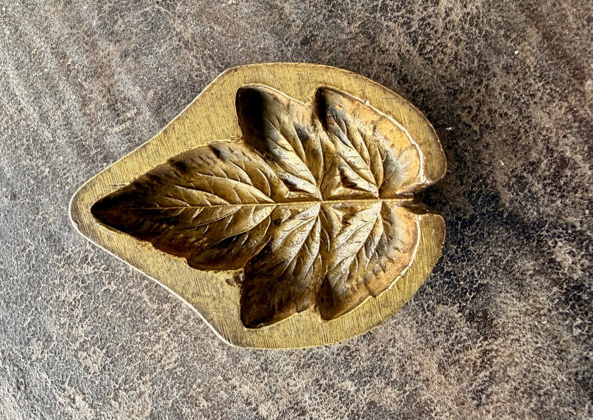 fer à gaufrer XIXème en bronze -photo-4