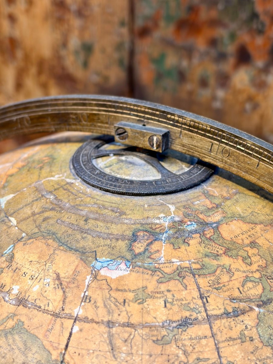 English Table Globe By W. & Ak Johnston 1854-photo-3