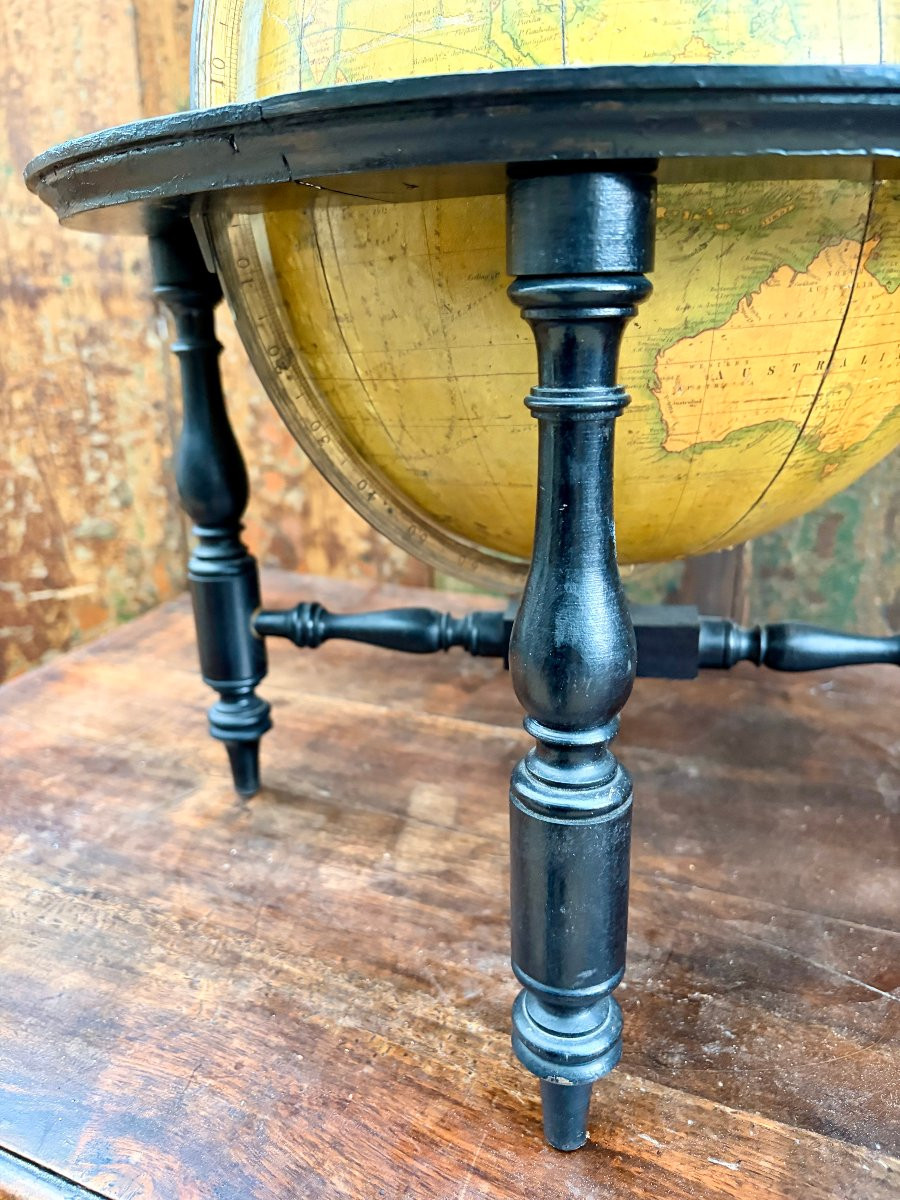 English Table Globe By W. & Ak Johnston 1854-photo-8