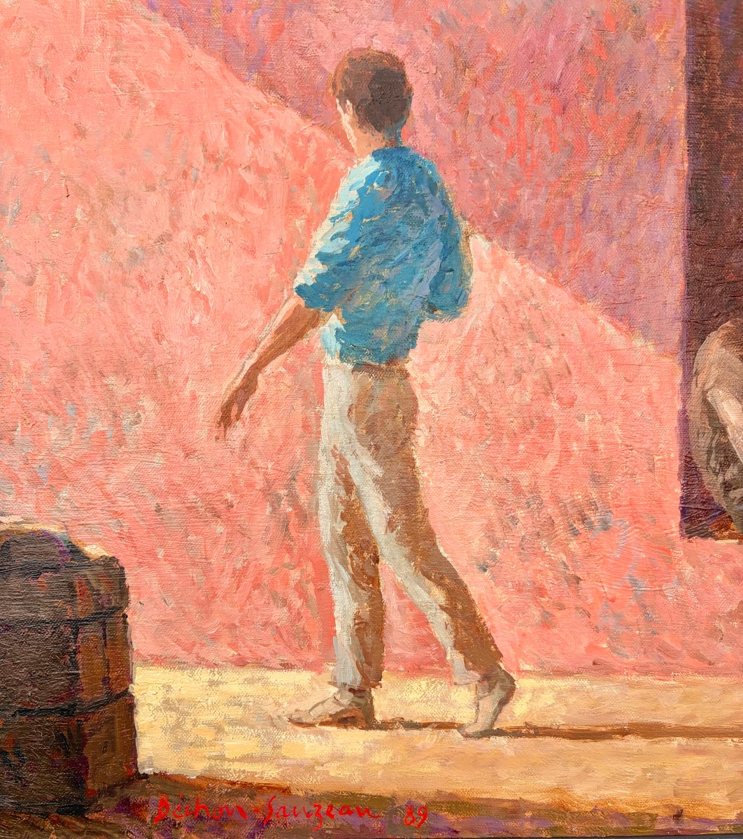 Painting By P.r. Bechon -sauzeau -photo-2
