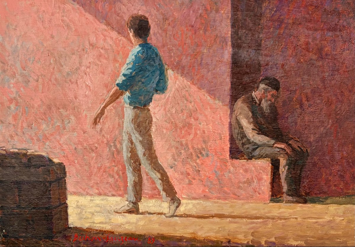 Painting By P.r. Bechon -sauzeau -photo-3