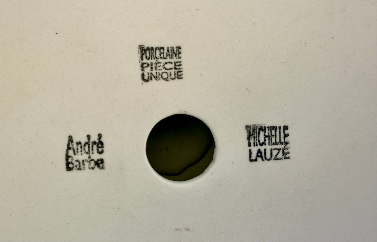 Suite de carreaux de porcelaine érotique par André BARBE -photo-5