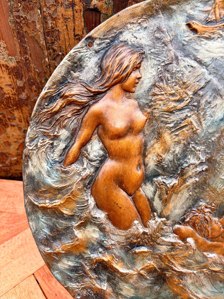 Bronze Plaque Titled -photo-3