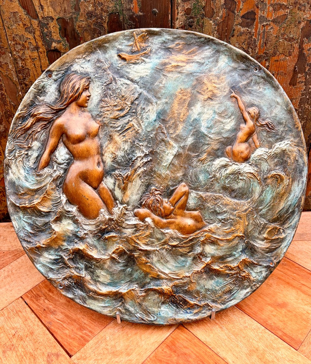 Bronze Plaque Titled -photo-2