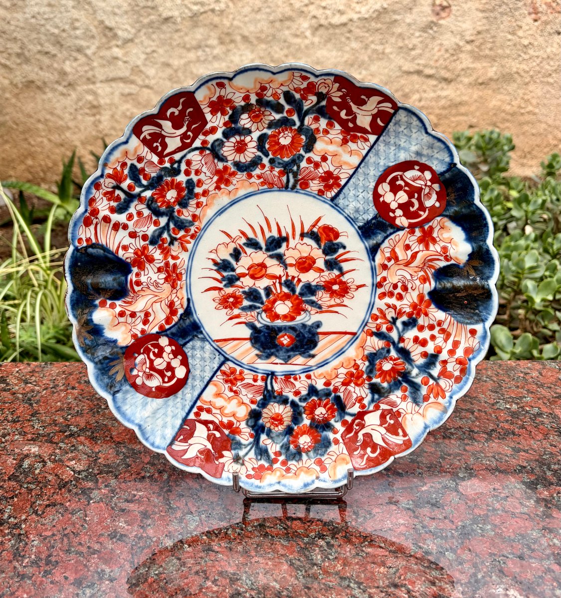 grand plat Imaris au bouquet XIXème 6