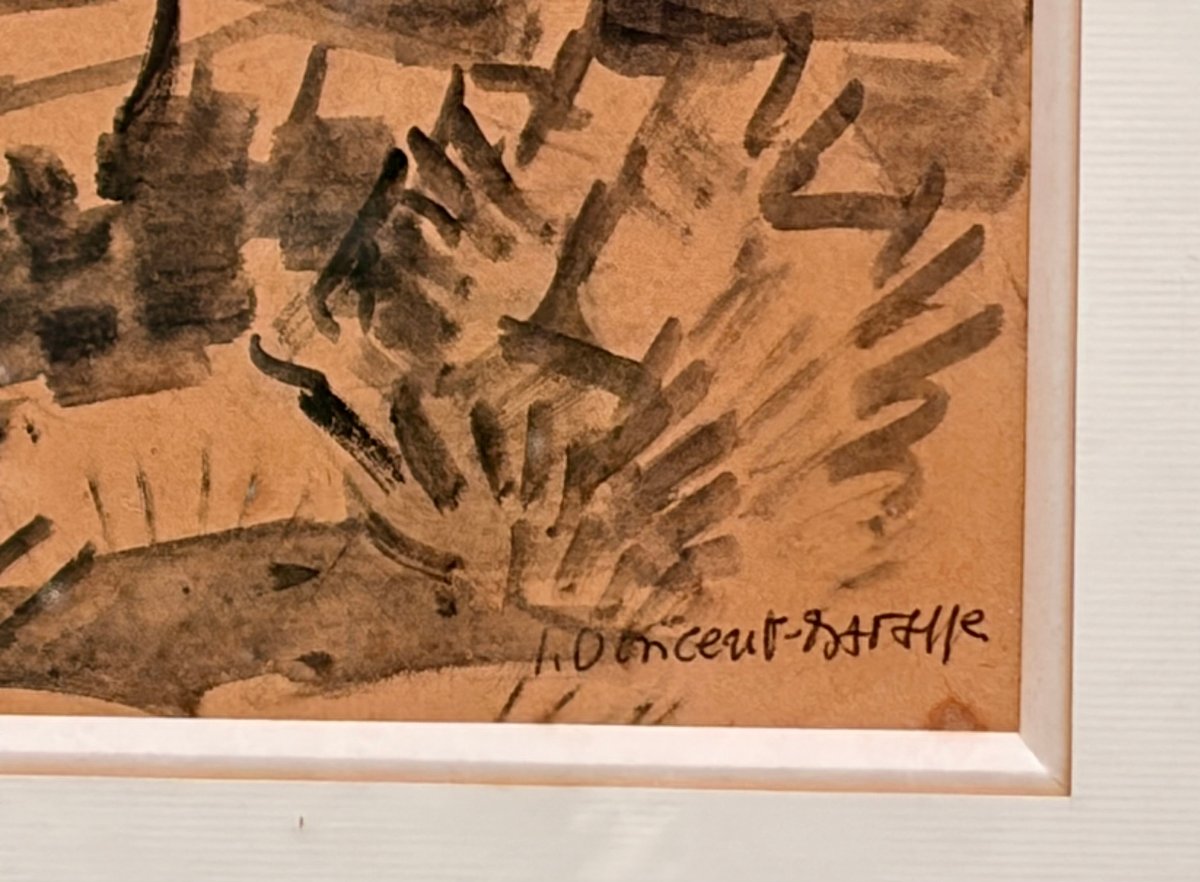dessin lavis paysage par Jean-Vincent DARASSE -photo-4