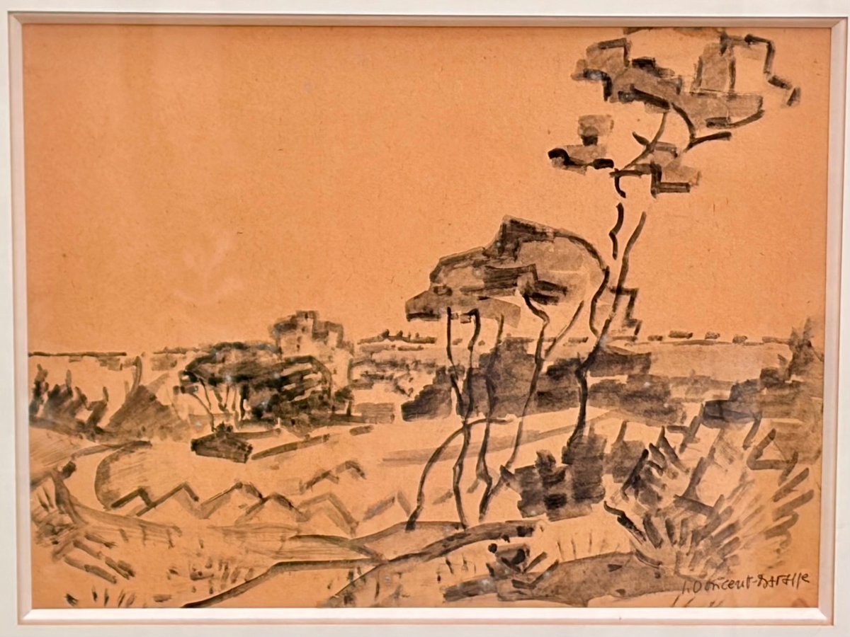 dessin lavis paysage par Jean-Vincent DARASSE -photo-7